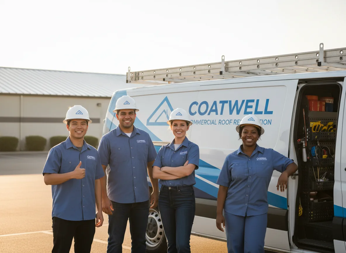 Commercial roof coating company in Veteran, WY